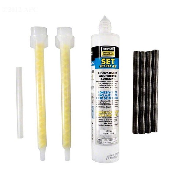 Inter-Fab Epoxy Bolt Kit with 4 Bolt 752095868SS